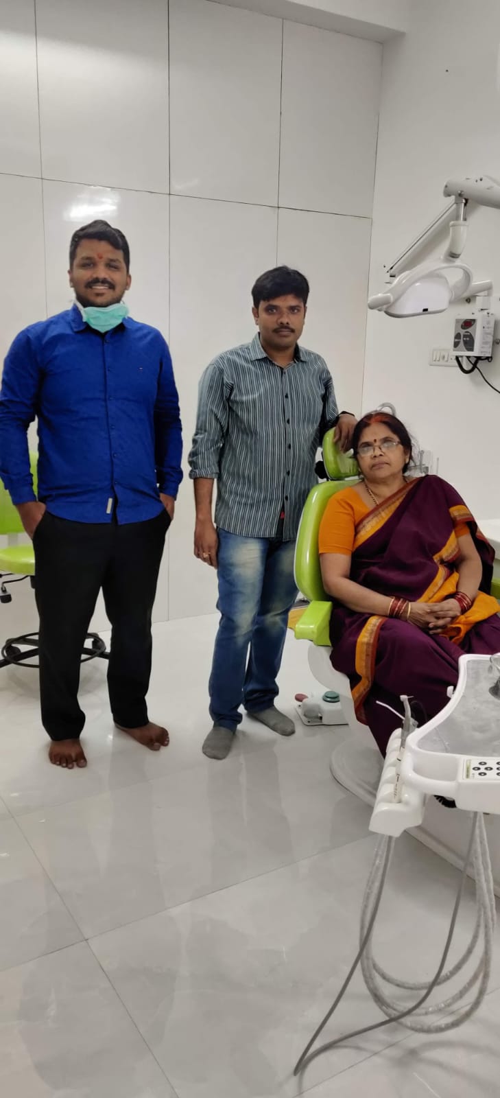 Happy patient