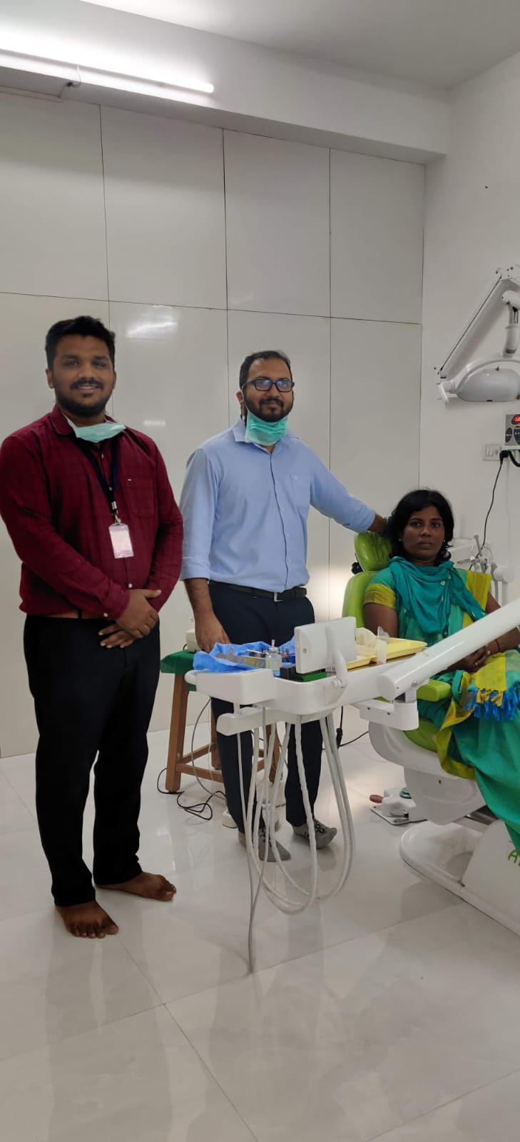 Happy patient