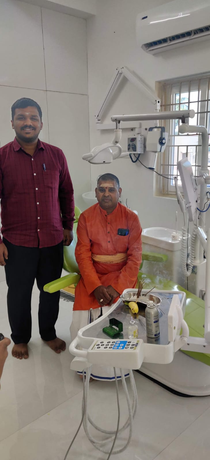 Happy patient